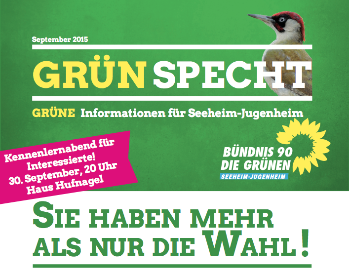 Grünspecht September 2015