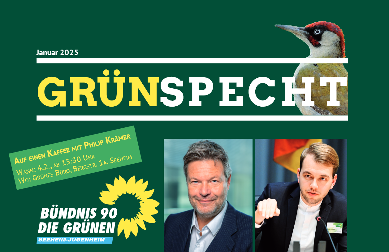 Unser Grünspecht – Januar 2025