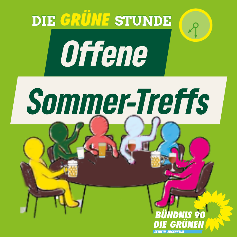 Pressemitteilung: „GRÜNER Treff“ in den Sommerferien